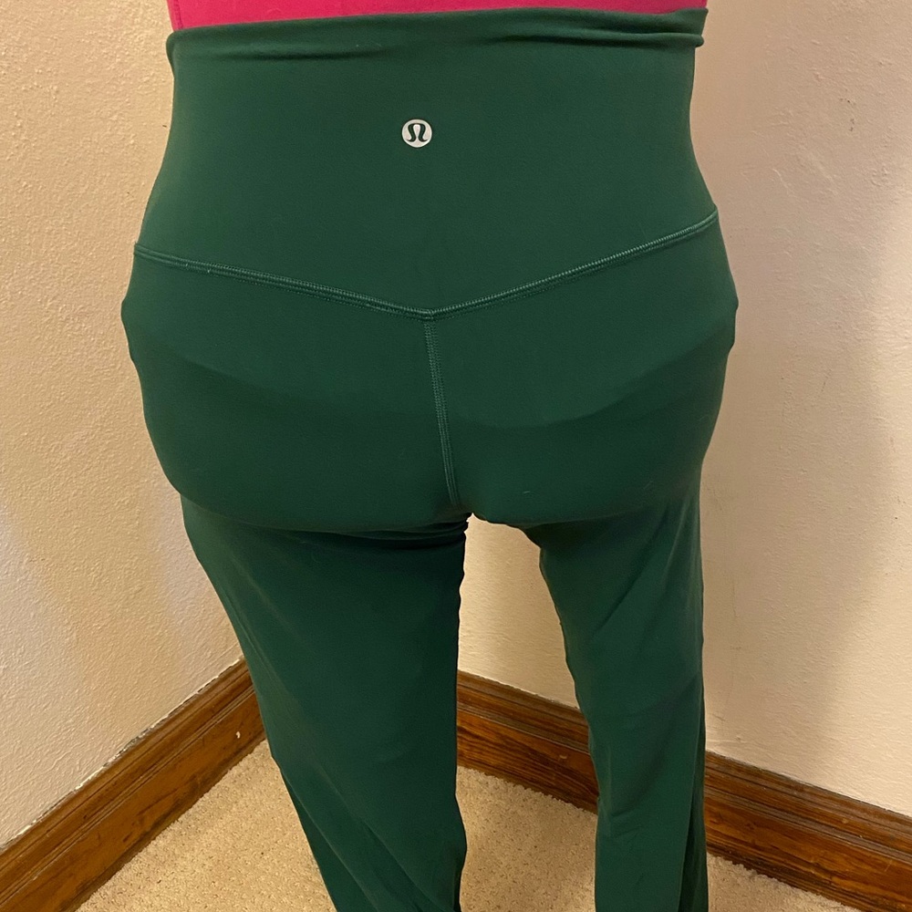 Lululemon align high rise leggings size 10, length 28.